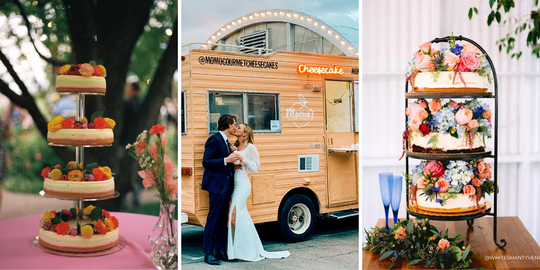 Cheesecake wedding online cake